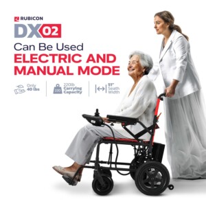 Rubicon DX02 - Affordable, Lightweight & Powerful Electric Wheelchair